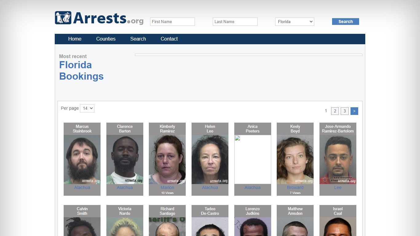 Florida Arrests and Inmate Search